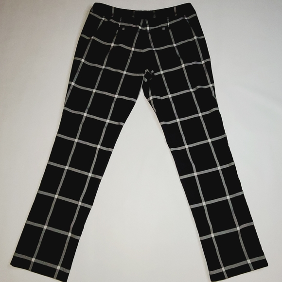 New york & company stretch plaid ankle pants - Picture 7 of 7